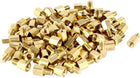 88 Pcs PC PCB Motherboard Brass Standoff Hexagonal Spacer M3 5 4mm