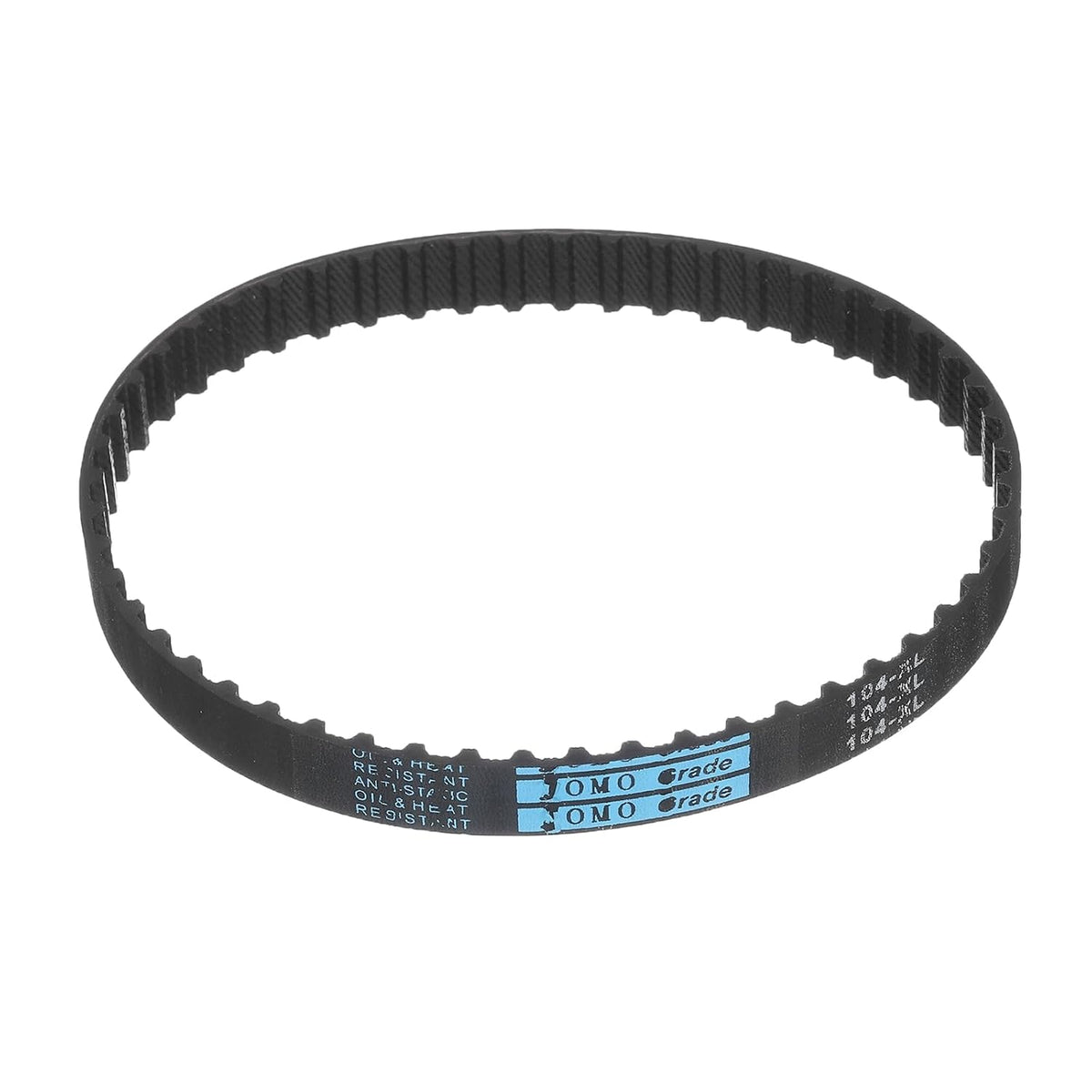 104XL 037 Timing Belt 52 Teeth Rubber Geared Cogged Belt, 0.37" Width, 0.20" Pitch Synchronous Timing Belt