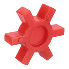 L110 Jaw Coupling Insert, Urethane Flexible Solid Type Jaw Coupling Center Insert for L Jaw Coupling L-Jaw Coupler Set, Red