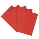 LinkMejor 5pcs Corrugated Cardboard Paper Sheets,Red,7.87-inch x 11.81-inch,for Craft and DIY Projects