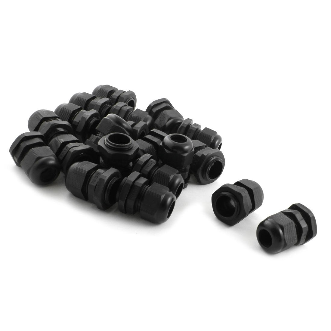 20pcs PG13.5 Strain Relief Cord Grip Cable Glands for 6-11mm Dia