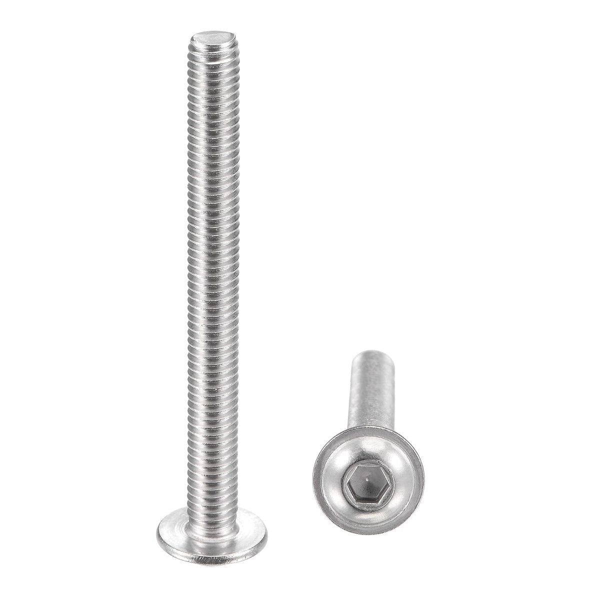 แบบมองหน้าปุ่มกล้อง, ตัวกล้องกลมกาวลูกหมุน M8x20mm, ติดตั้งปลอดฝันแก้วสแตนเลสสตีล 304, ติดตั้งเ
