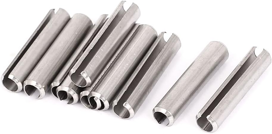 A15081000ux0324 M6x30mm Stainless Steel Split Spring Roll Dowel Pins Fasteners