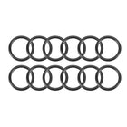 Nitrile Rubber O-Rings, 38mm OD 30mm ID 4mm Width, Metric Sealing Gasket, Pack of 12