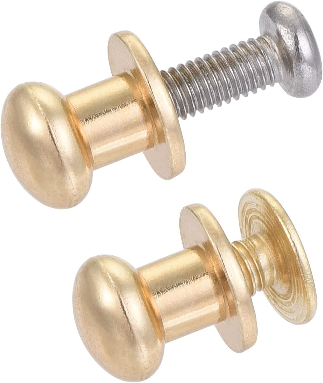 8mm päähalkaisijan pyöreät napit vetokahva, 12kpl sinkkialloya laatikon vetimet lahjakoru keittiökaapin oviaukon napit ruuveilla, kevyt kultainen