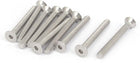 M5 x 45mm Metric Hex Socket Countersunk Flat Head Screw Bolts 10PCS
