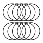 Nitrile Rubber O-Rings, 107mm OD 100mm ID 3.5mm Width, Metric Sealing Gasket, Pack of 10