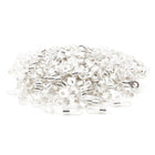 Non Insulated Bare Ring Lug Terminal Connector with 1000 Piece, 0.24" Stud, 0.16" Wire