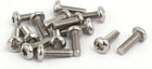 M6x20mm 304 Stainless Steel Button Head Torx Socket Cap Screws Fasteners 15pcs