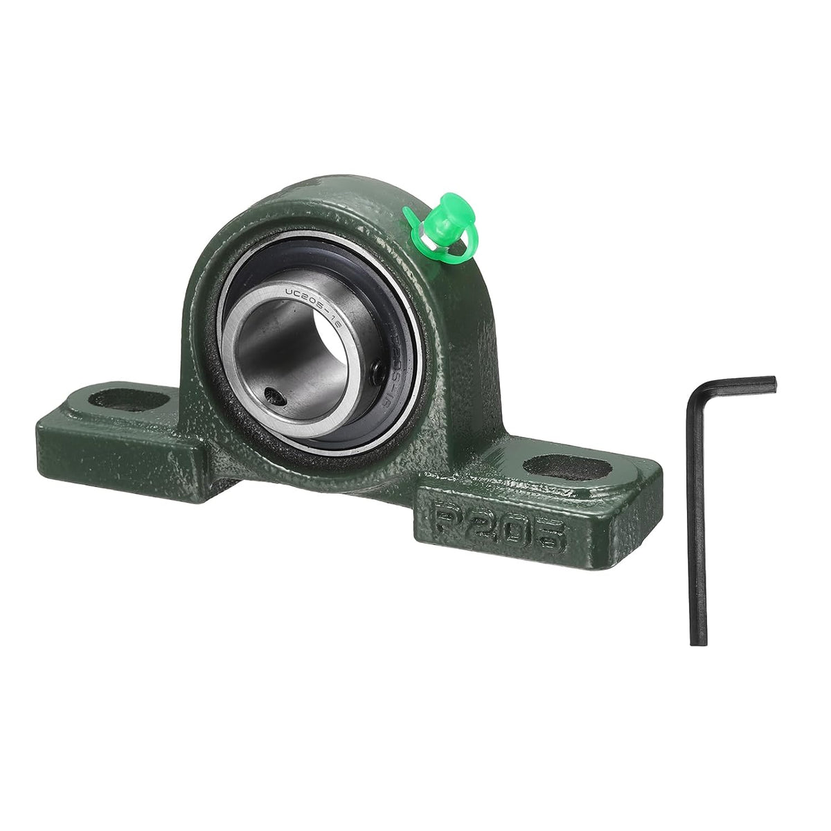 UCP202-10 cuscinetti a blocco, foro 5/8 pollice autoallineamento, base in ghisa solida, flangia montata in acciaio cromato cuscinetto a sfera, (ABEC3)