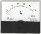 Analog Current Panel Meter DC 0-50A 44C2 Ammeter for Automotive Circuit Testing Charging Battery Ampere Tester Gauge Pack of 1
