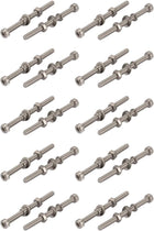 20pcs M4x50mm 304 Stainless Steel Knurled Hex Socket Head Bolts Nuts w Washers
