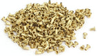 LinkMejor 500pcs M1.3x2.5mm Brass Plated Metal Hollow Eyelets Rivets Gold Tone