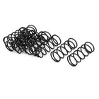 Compression Spring - 1.2mm Wire Dia, 15mm OD, 35mm Free Length Spring Steel Extension Spring,Black,10Pcs