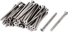 M3.5 x 60mm Countersunk Cross Head Self Tapping Screw Fasteners 50 Pcs