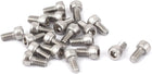 6#-32 x 1/4 Inch 304 Stainless Steel Female Hex Socket Head Cap Screws Fastener 20 Pcs