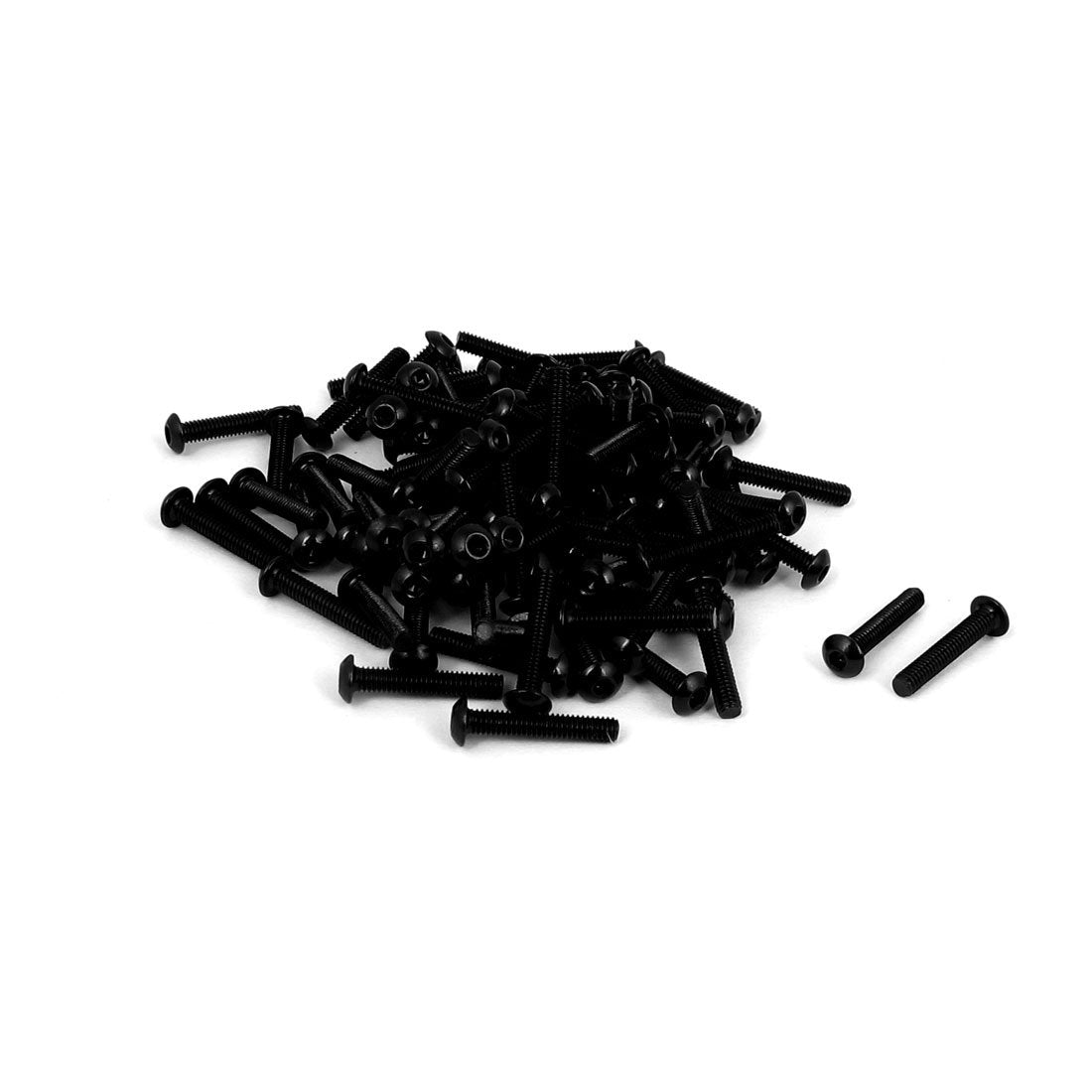 م3x22mm 10.9 اسطوانة رأس مفتاح مفتاح اسطواني من الفولاذ المعدني 100 قطعة