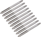 5 Pairs Metric Hand Threading Tap Set M4 Thread 0.7mm Pitch Taper & Plug Milling Taps Straight Flutes High Speed Steel