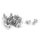 a15101300ux0179 M6 x 16mm Metric Hex Socket Countersunk Flat Head Screw Bolts 20PCS (Pack of 20)