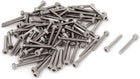 M2.5x20mm 0.45mm Pitch Bolts Hex Socket Cap Head Screws 100pcs