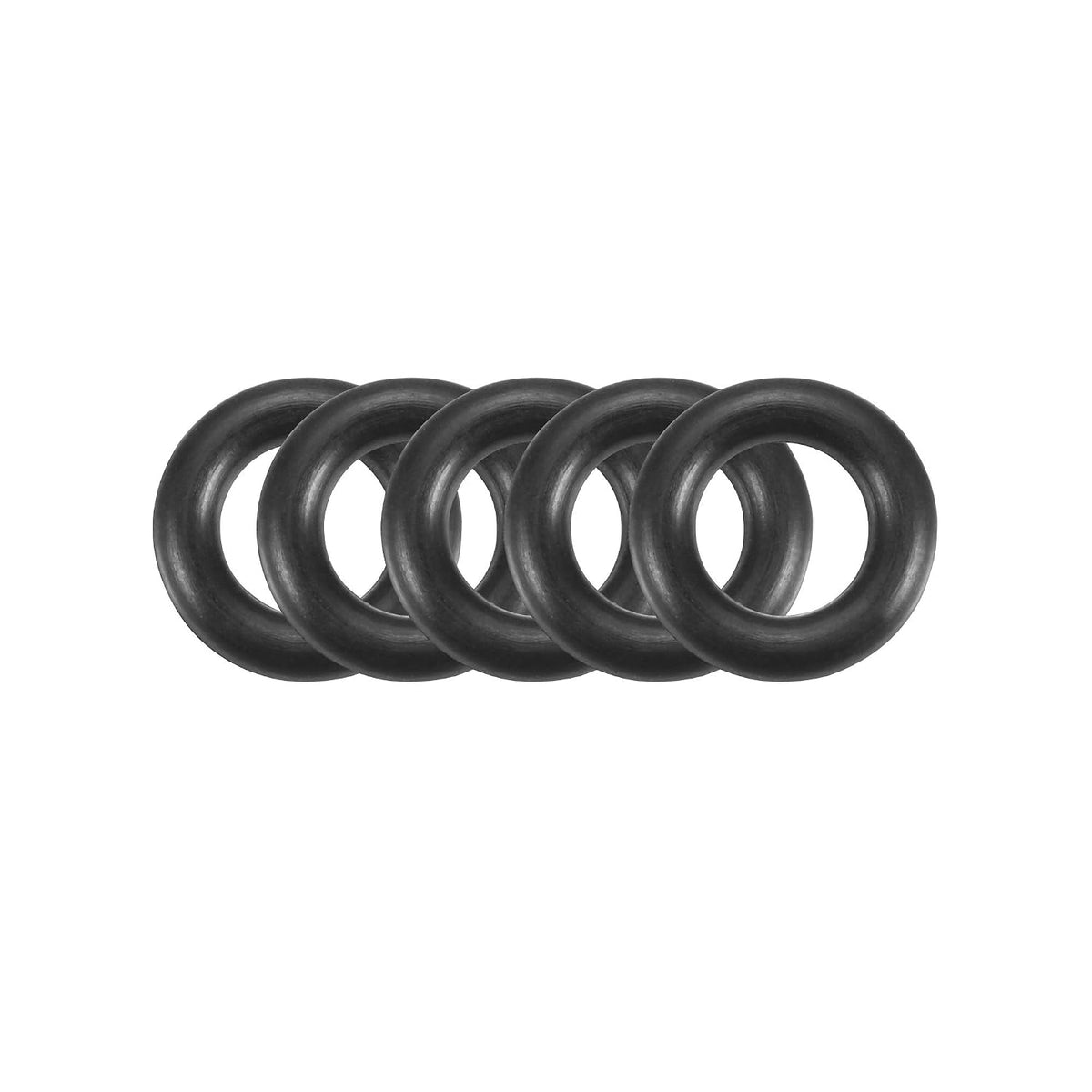 Nitrile Rubber O-Rings 8.6mm OD 4.8mm ID 1.9mm Width, Metric Sealing Gasket, Pack of 50