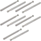 3mm 1/8-inch Shank 3mm Dia Diamond Head Ball Shaped Grinding Mounted Point Bit 10pcs