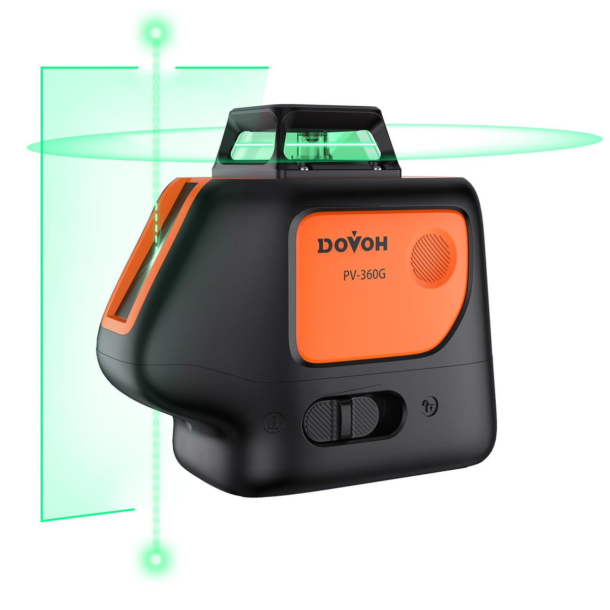 LinkMejor Nivel láser de punto Plumb 360 Auto Nivelación, PV-360G