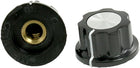 2 Pcs 3/4" Top Dia Potentiometer Control Volume Knob for Audio