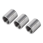 Stainless Steel 304 Cast Pipe Fittings Coupling Fitting 3/8 X 3/8 G Female 3pcs