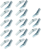 M3 Dia Female Thread Spring Loaded Hollow Wall Anchor Toggle Wing Nut 25pcs