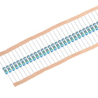 50Pcs 51 Ohm Resistor, 1/2W 1% Tolerance Metal Film Resistors, Lead, 5 Bands for DIY Electronic Projects and Experiments