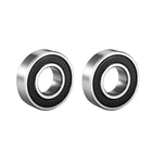 6002-2RS Ball Bearing 15mm x 32mm x 9mm Double Sealed 180102 Deep Groove Bearings High Carbon Steel Z1 (Pack of 2)