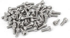 M3x8mm Thread 304 Stainless Steel Hex Socket Head Cap Screw Bolt DIN912 55pcs