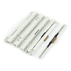 a15110600ux1007 5 Piece Optical Fiber Cable Wire Quick Fast Splice Connector Off-White, 0.31" Width, 3.54" Length