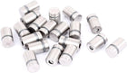 Frameless Glass 12mm x 24mm Stainless Steel Standoff Pins Clamp 20pcs