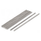 M3 x 100mm 0.5mm Pitch 304 Stainless Steel Fully Threaded Rods Hardware 10 Pcs