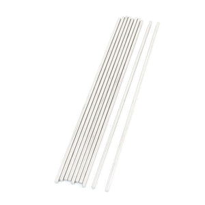 a14061900ux0096 10Pcs 150x2.5 mm Hardware Tools Stainless Steel Round Rod for Car Model (Pack of 10)