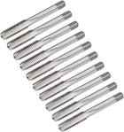 5 Pairs Metric Hand Threading Tap Set M8 Thread 1.25mm Pitch Taper & Plug Milling Taps Straight Flutes High Speed Steel