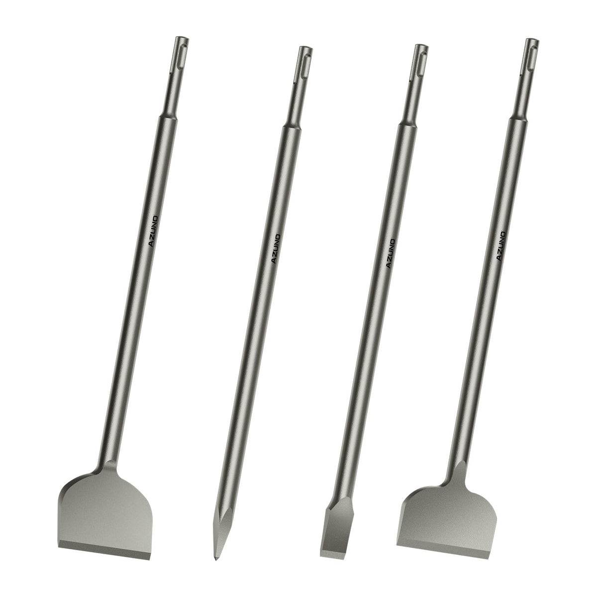 Set di 4 punte per cincillatori SDS Plus, cincillatori con punta e scala fissa da 16"