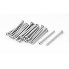 M3 x 40mm Stainless Steel Button Head Socket Cap Screw 25Pcs