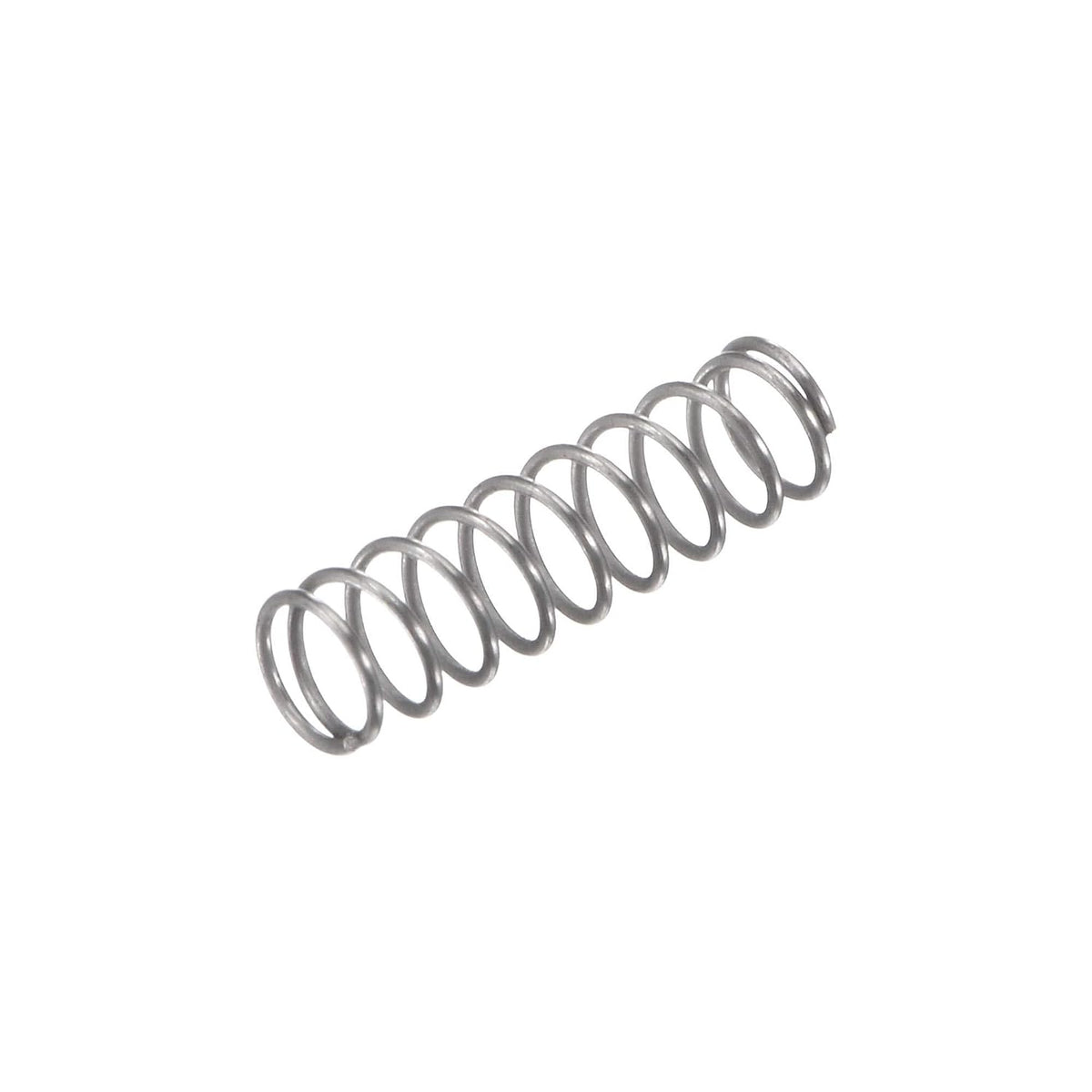 Compression Spring,304 Stainless Steel,3mm OD,0.3mm Wire Size,6mm Compressed Length,10mm Free Length,2N Load Capacity for Home Projects, Silver Tone,10pcs
