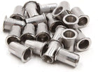 20pcs M8 Thread 304 Stainless Steel Flat Head Rivet Nut Insert for Car