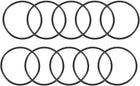 Nitrile Rubber O-Rings 70mm OD 64mm ID 3mm Width, Metric Sealing Gasket, Pack of 10