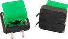 5 Pcs PCB Momentary Tact Push Button Switch 12 x 12mm x 13mm 4 Pin DIP + Cap
