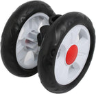 140mm Diameter Plastic Double Wheel Swivel Pulley Roller for 16mm Tube