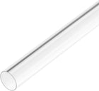 4pcs Clear Rigid PVC Pipe 3/8"(9mm) ID x 1.3ft, 0.02" Wall Round Tube Tubing