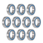 MR1016-2RS Deep Groove Ball Bearings 10mm x 16mm x 4mm Double Sealed Chrome Steel P0(ABEC1) 10pcs