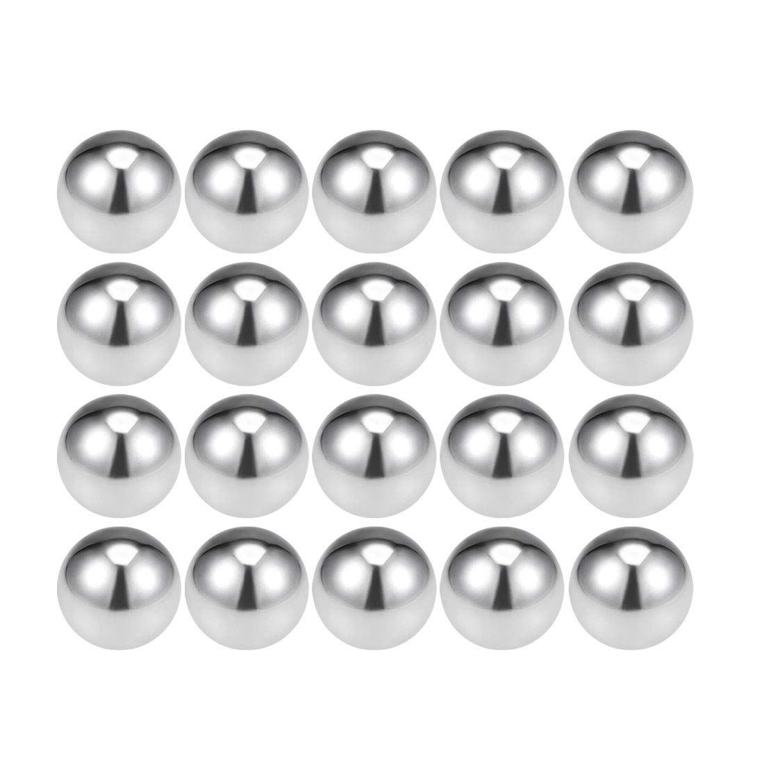 6mm Bearing Balls 316L Stainless Steel G100 Precision Balls 20pcs