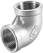 Stainless Steel 316 Cast Pipe Fitting 90 Degree Elbow 3/4 BSPT Female X 3/4 BSPT Female Thread