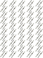 4mmx16mm Aluminum Countersunk Head Closed End Blind Rivets Fastener 100pcs